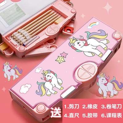 Multifunctional Stationery Box | pencil box High-value ins Internet Celebrity Same Style_img_3