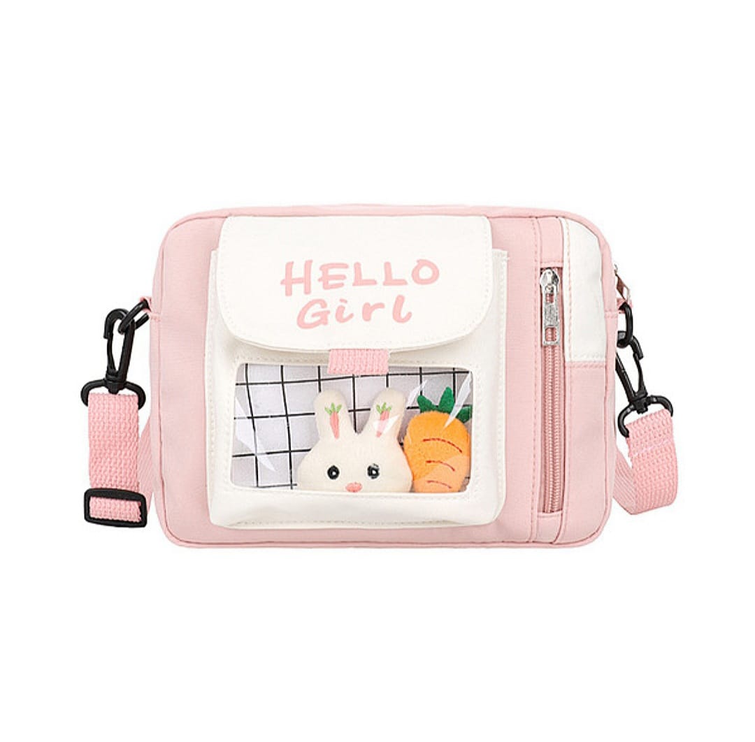 Crossbody Small Bag || Japanese Style || Cute Shoulder Bag Transparent Jelly Bag