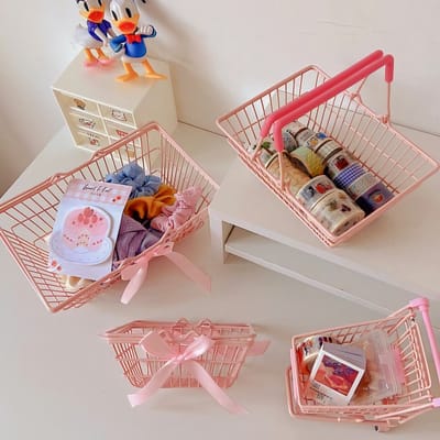 pink creative camping picnic basket_img_1