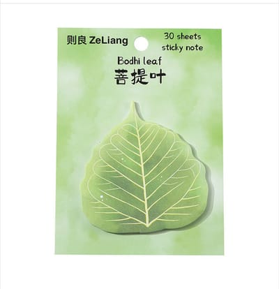 Leaves and flowers shaped sticky notes / cute sticky notes_img_4