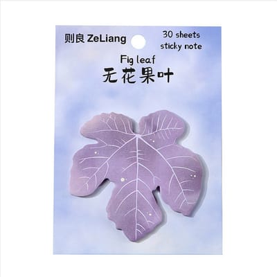 Leaves and flowers shaped sticky notes / cute sticky notes_img_5