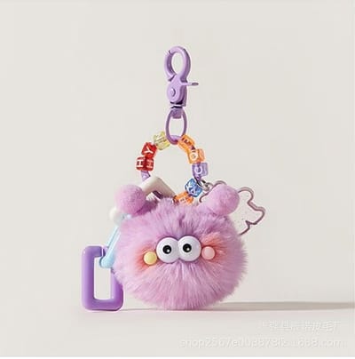Cute Mao Mao Coal Ball Keychain_img_2