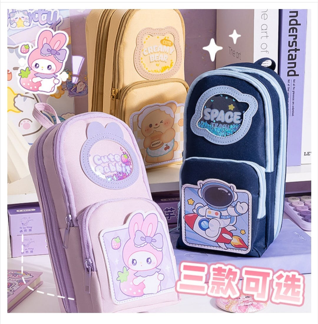 Pencil Bag Multi-layer Large Capacity New Style Stationery Box