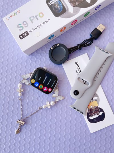 S9 Pro smart Watch with butterfly bracelet_img_2