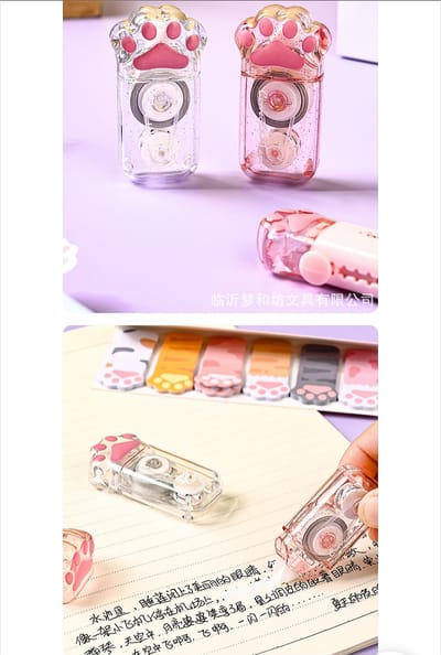 Cat Claw stationery set - 6 pieces || high color value exquisite gift_img_4
